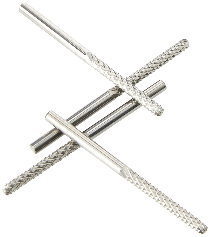Roto Zip TC4 1/8" Tile-Cutting Carbide Zip Bits, 4-Pack, Silver