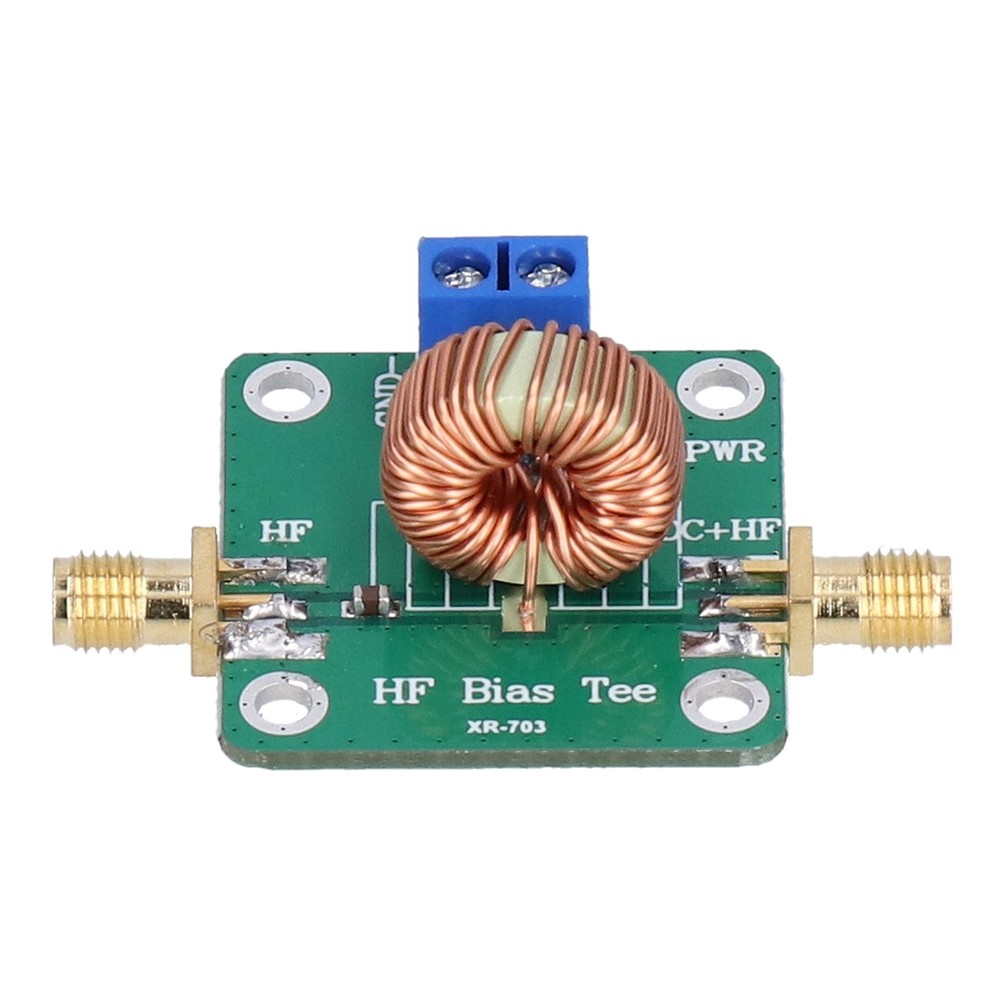 0.2‑180MHz Bias Tee Module RF Microwave DC Blocker Filter Board Electronic WT