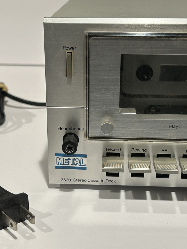 Vintage MCS Modular Component Systems 3530 Stereo Cassette Deck Working