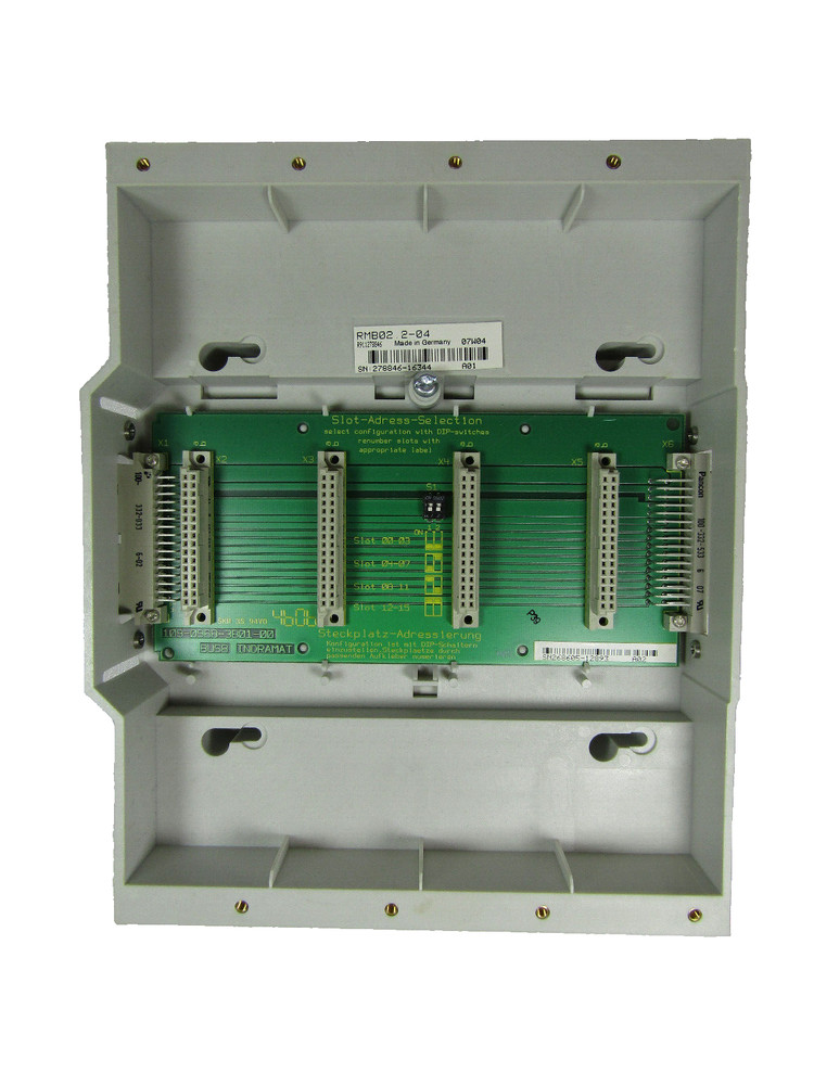 Bosch REXROTH RMB02 2-04 BASE MODULE UNIT NEW