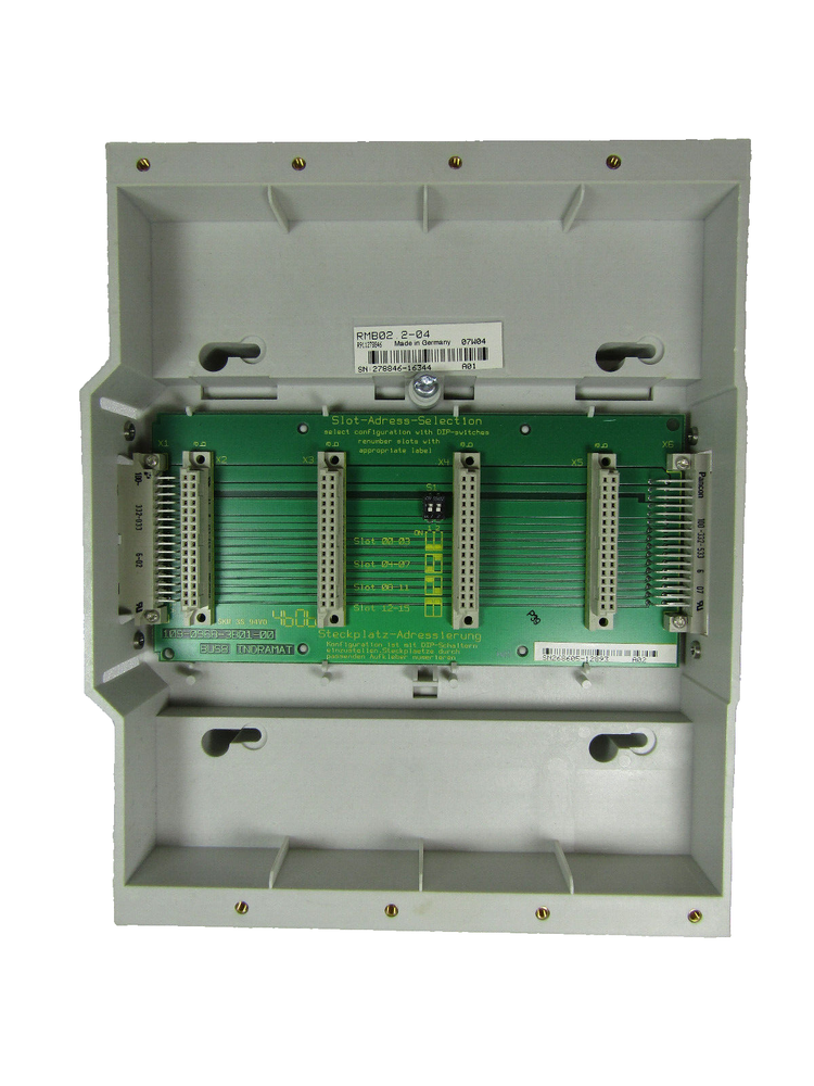 Bosch REXROTH RMB02 2-04 BASE MODULE UNIT NEW