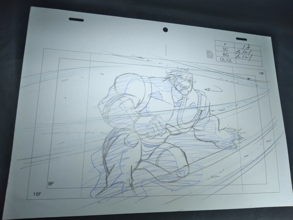 Marvel animation cels Production Art Comics ULTIMATE AVENGERS THE HULK MCU