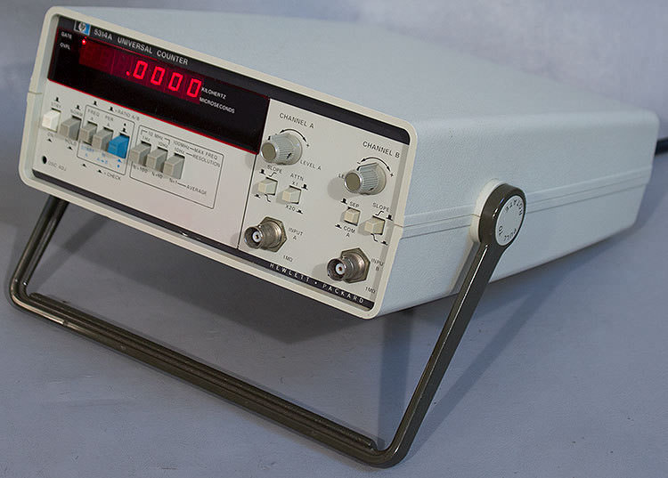HP 5314A Basic Universal Frequency Counter 100 MHz 100 ns
