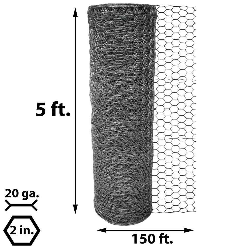 2 in X 5 Ft. X 150 Ft. Poultry Netting