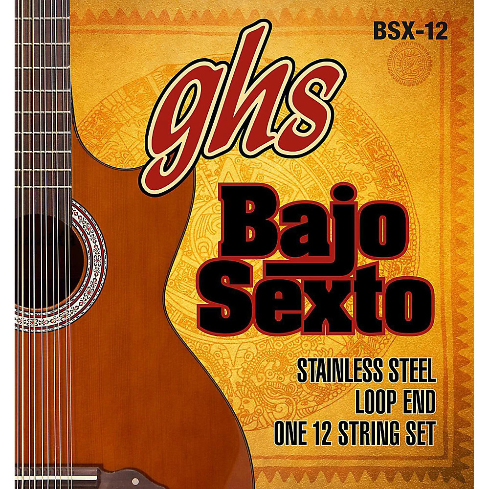 GHS Bajo Sexto 12-String Guitar String Set