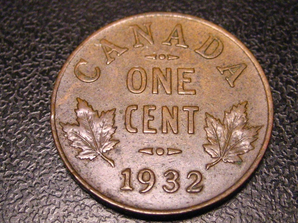 1932 Canadian Cent