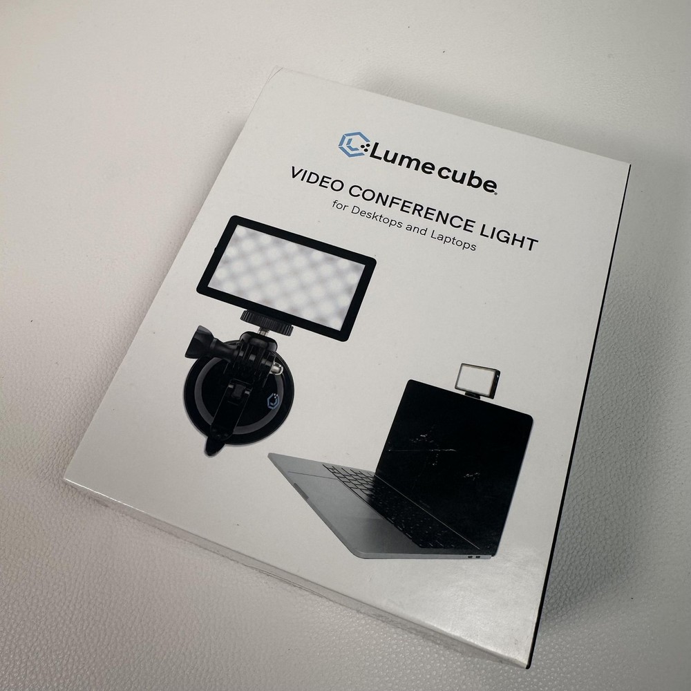 Lume Cube LC-PANELMINI1 Video Conference LED Light Panel Desktop Laptop Black