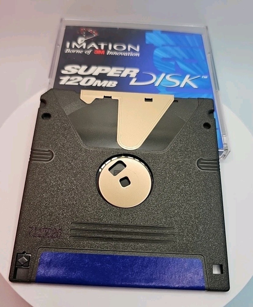 120MB Super Disk Performance Accelerator For Windows 95 Floppy Imation 3M LS 120