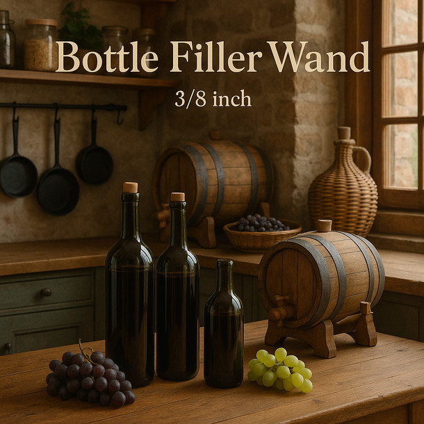 Vintage Shop Bottle Filler Wand 3/8 inch