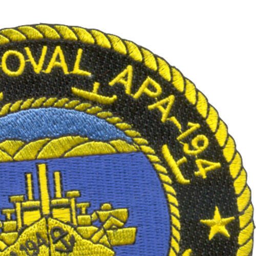 USS Sandoval APA-194 Patch
