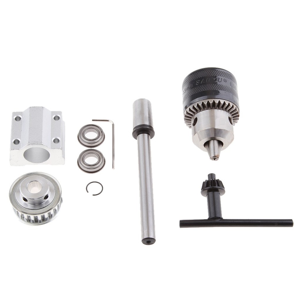 New Bench Drill Unpowered Spindle Assembly w/B16 Drill Chuck for DIY Table Drill