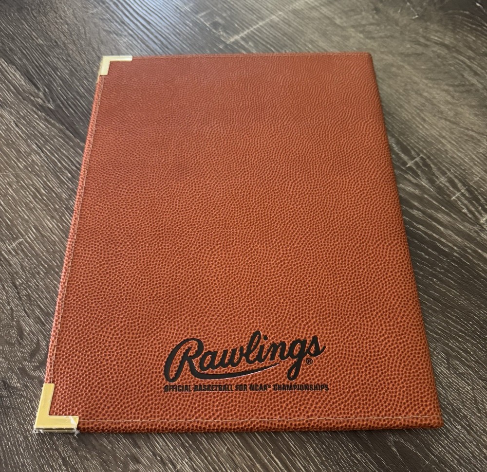 Official NCAA ® Rawlings ® Final Four ® Genuine Ball Leather Folder - 1999
