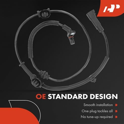 Front ABS Wheel Speed Sensor Compatible with Ram 1500 2019 2020 2021 2022