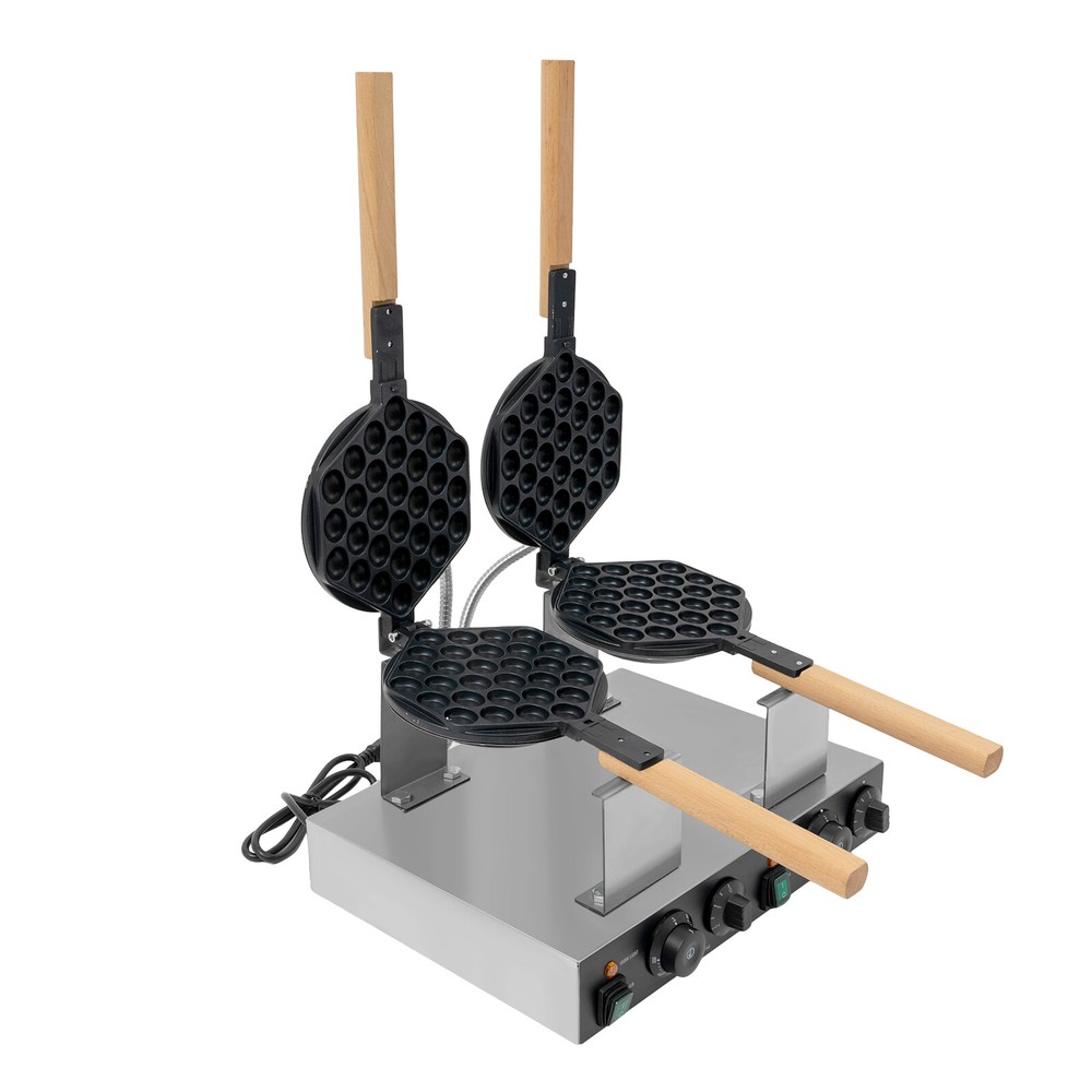 Double-head Commercial Waffle Making Machine Non-stick Egg Waffle Maker