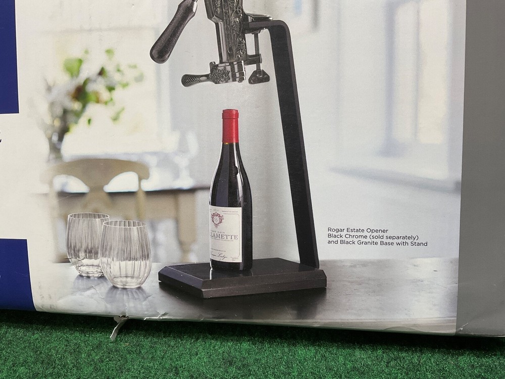 Rogar Granite Base with Stand Black