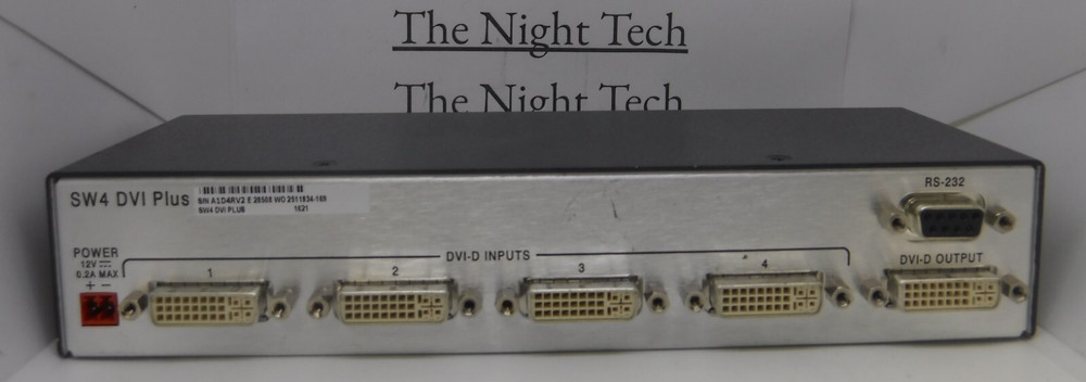 Extron SW4 DVI Plus Series Switcher
