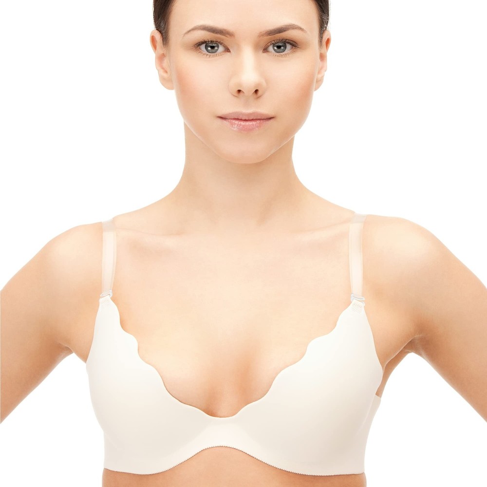 PHLSTYLE Clear Bra Straps, 12mm width, 3-pairs Width Straps