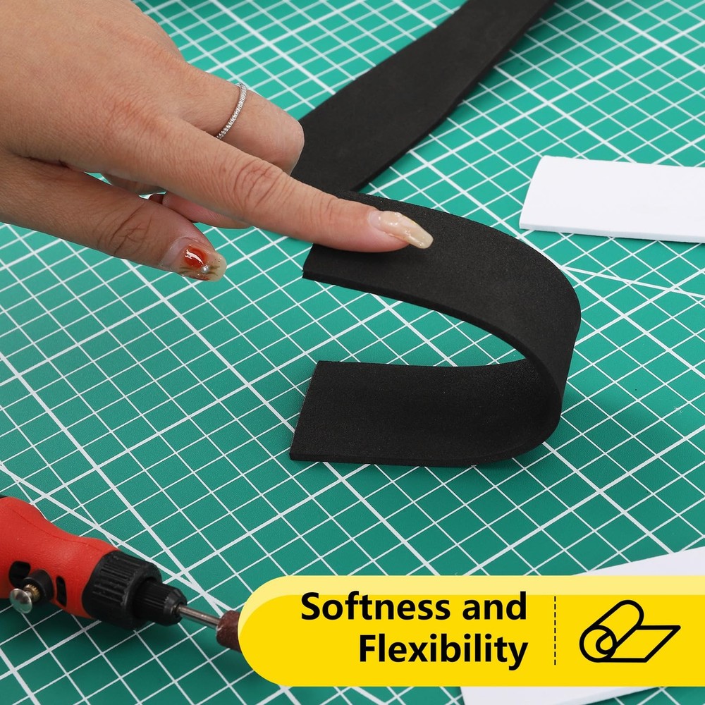 Do²ping Black Foam Sheets Roll, 5mm Thick Premium Thickness-5mm,
