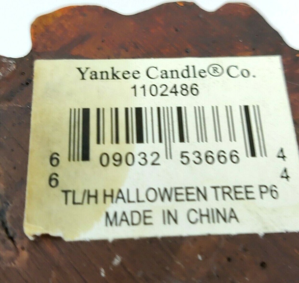 Yankee Candle Halloween Tree Candle Holder READ!!!