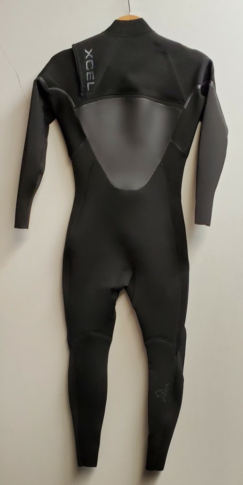 XCEL Men's 3/2 AXIS X Chest-Zip Wetsuit - BLK - Small - NWT