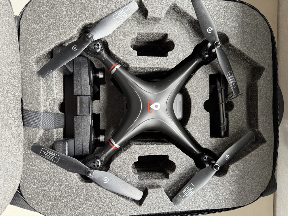 Holy Stone HS120D GPS Drone w Camera Remote Case Ready to Fly