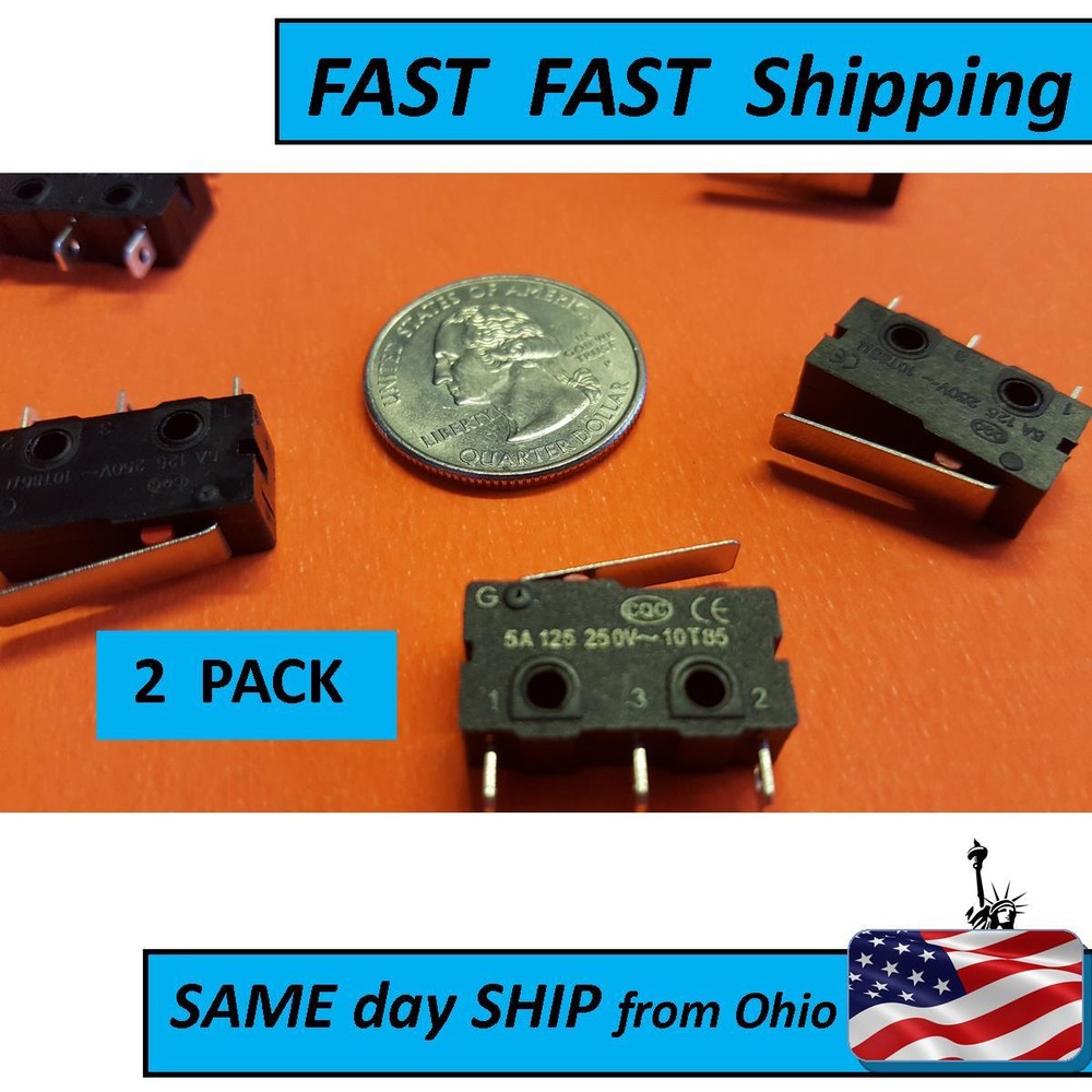 120vAC Micro Switch --- 5A. max