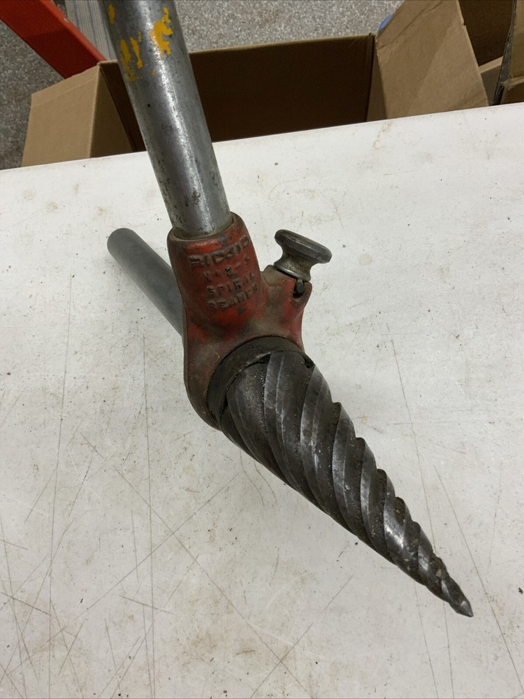 Ridgid Piper Reamer 1-2 Spiral Working Reversing