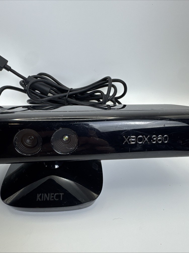 Microsoft Xbox 360 Kinect Motion Sensor Camera Black USB 6ft Cable