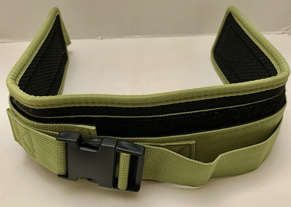 FlyBamboo Hip Thrust Belt for Dumbbells Green