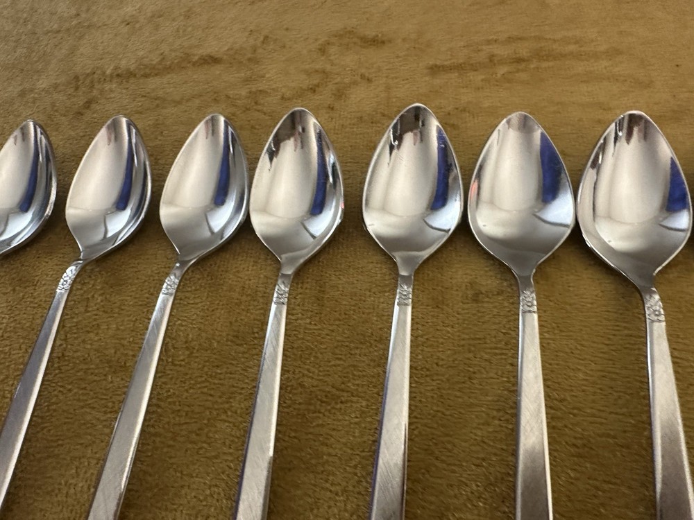(12) Teaspoons Oneida MELISSA Stainless Flatware