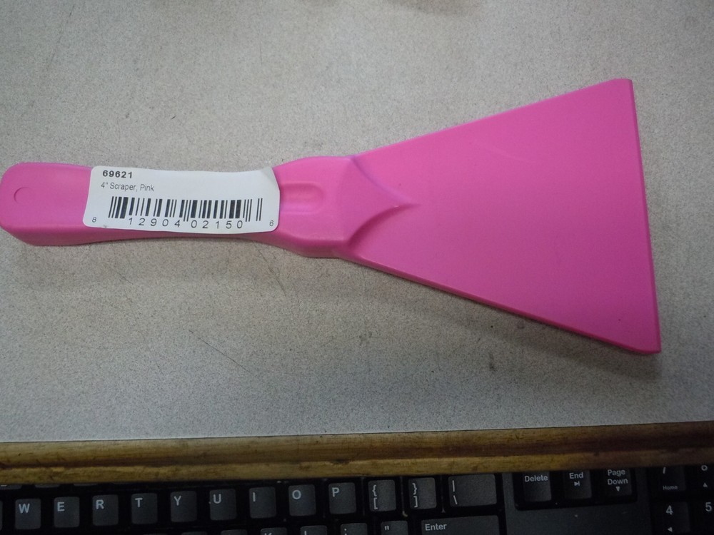 Remco 69621 Scraper,9-3/4 In. L, Pink