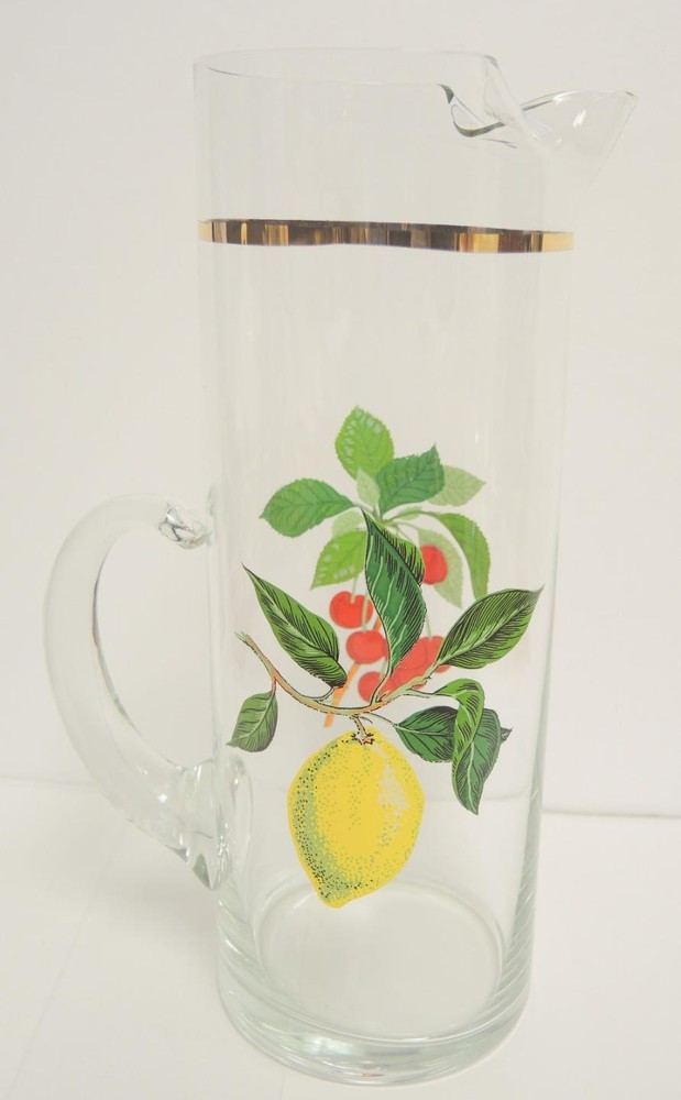 Very Nice Vintage Beverage Pitcher With Pinched Spout