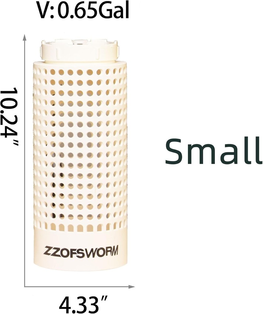 Inground Worm Farm Compost Bin Outdoor with Time Pointer for Composting System D