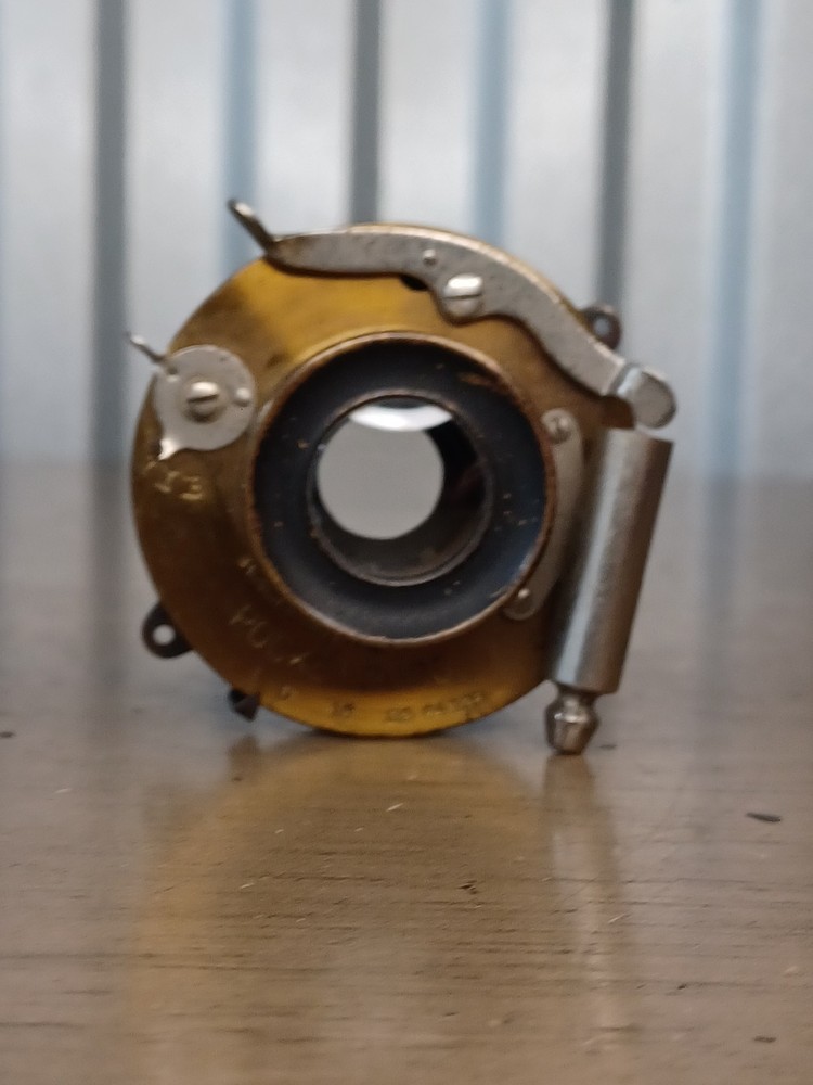 Antique Pocket Poco Camera Shutter With Lens