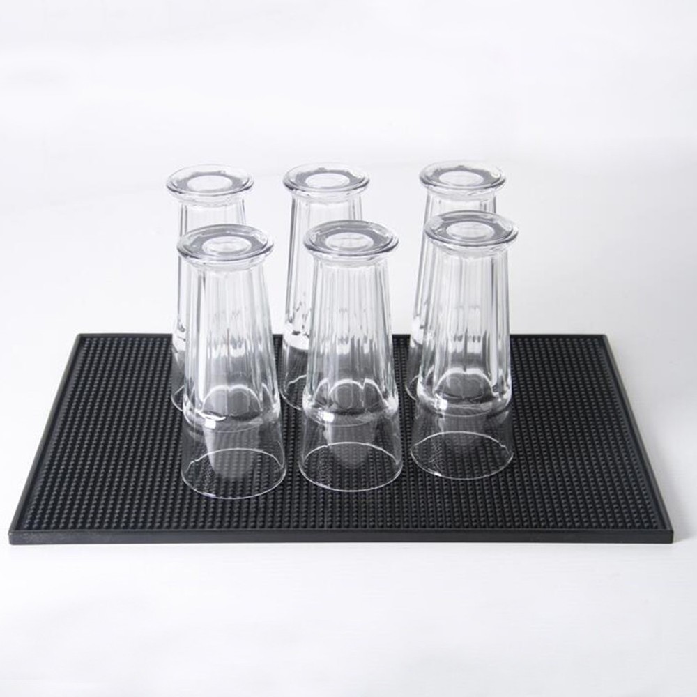 Silicone Tableware Storage Mat Drain Mats Kitchen Counter Cup Drying