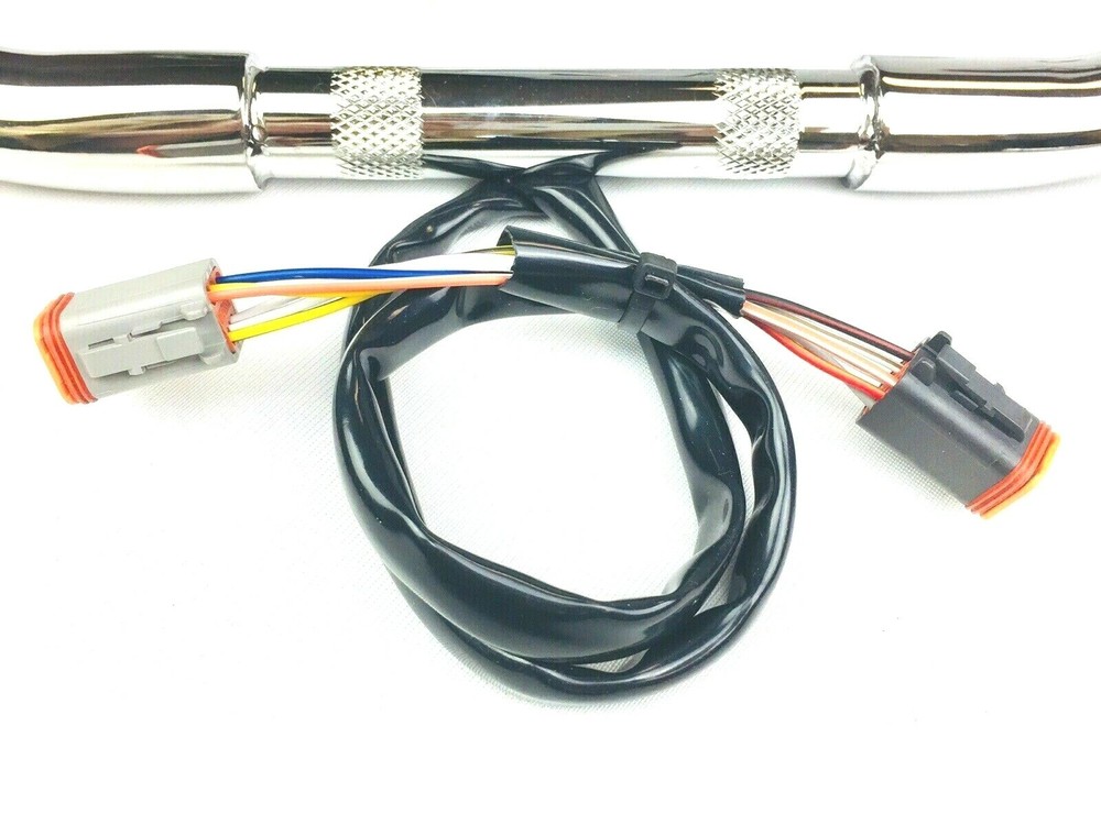 18" Handlebar wire switch extension kit 96 -06 Harley Softail for Plug n Play