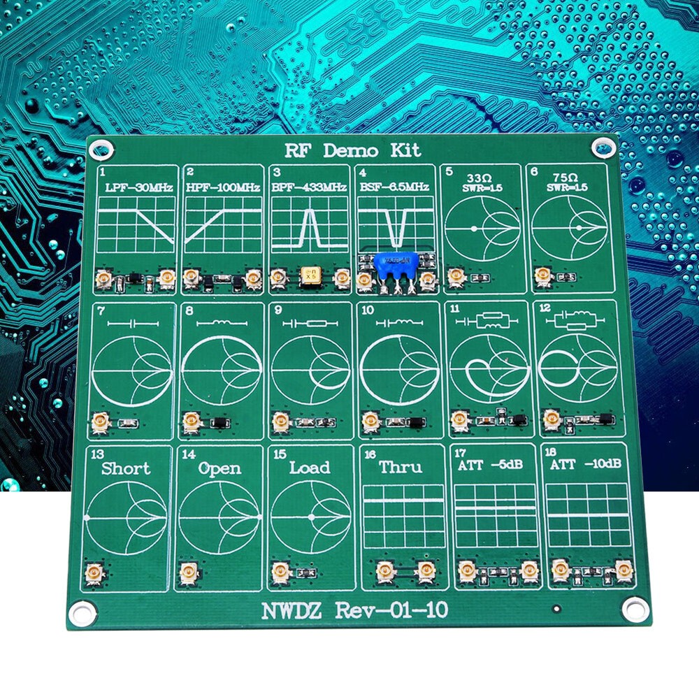 RF Test Module Vector Analyzer Board Filter/Attenuator Module