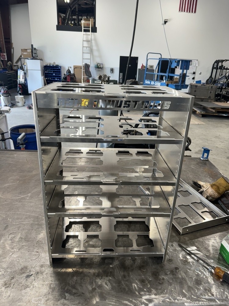 Narrow 21 Able Packout Racking System Milwaukee