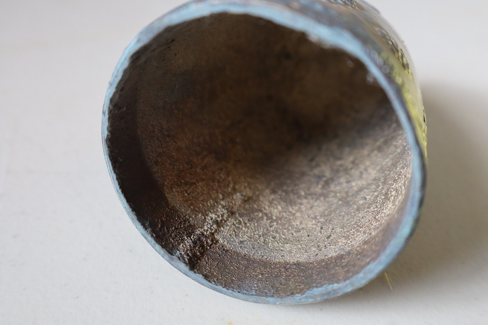 VINTAGE INDIA ? BRASS/COPPER? BELL CUP k