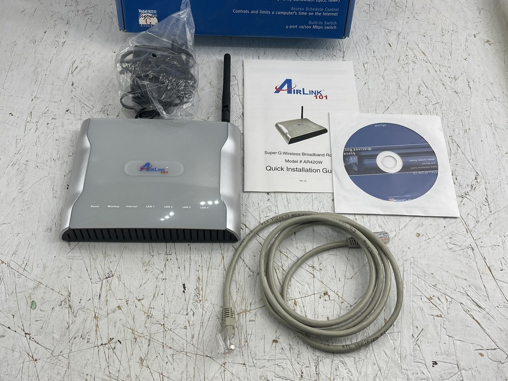 Airlink 101 Super G Multi-Function Wireless Access Point AP431W