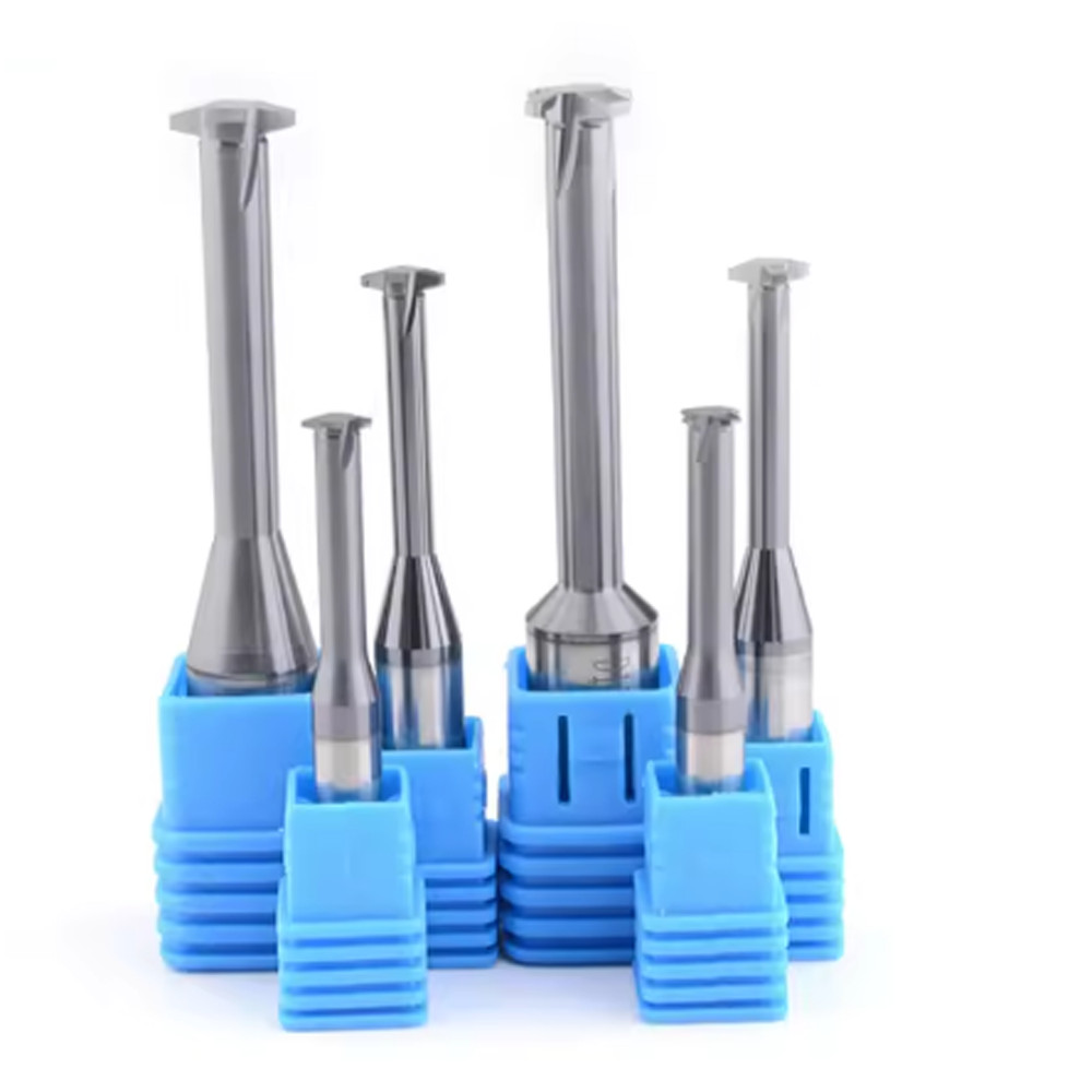 1PC Coated ACME 29° Trapezoid Solid Carbide Single Teeth Inch Thread Mill Cutter