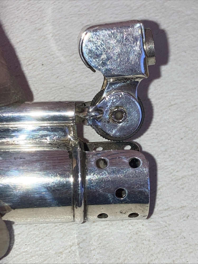 1940’s WORLD WAR II Dunhill Sterling Service Lighter Signed