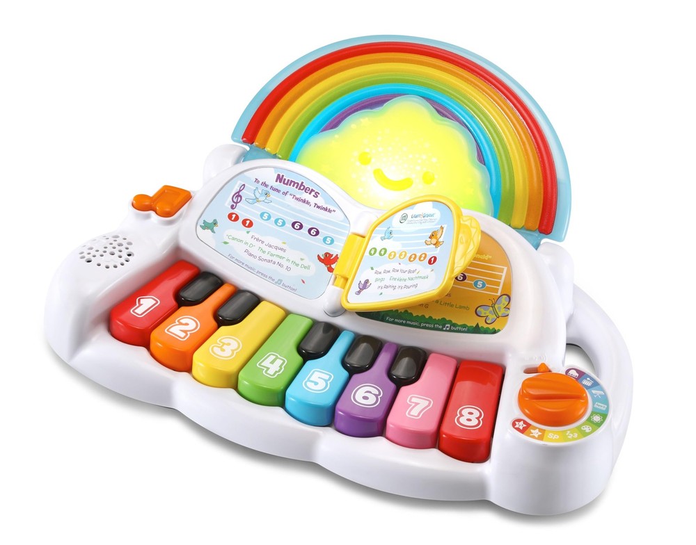 Learn and Groove Rainbow Lights Piano