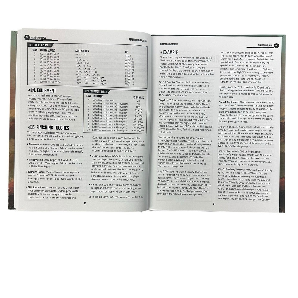 Frontier Space Referee's Handbook Hardcover: FrontierSpace RPG