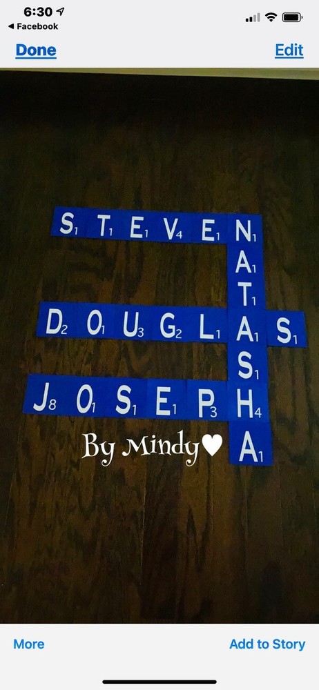 4X4 Scrabble Wall Tiles - Beautiful