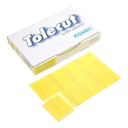 Eagle Abrasives Tolecut 8 Cut Sheets - Yellow