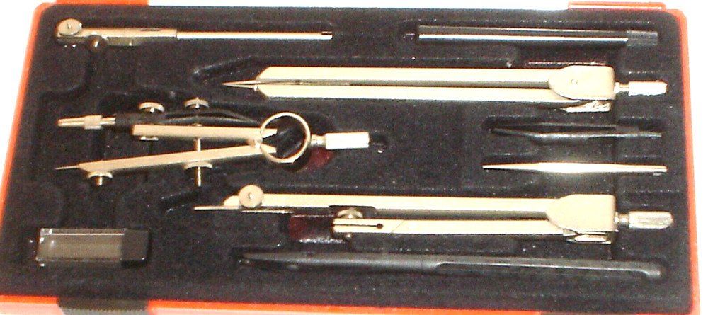 Vintage Technical Drafting Tool Set