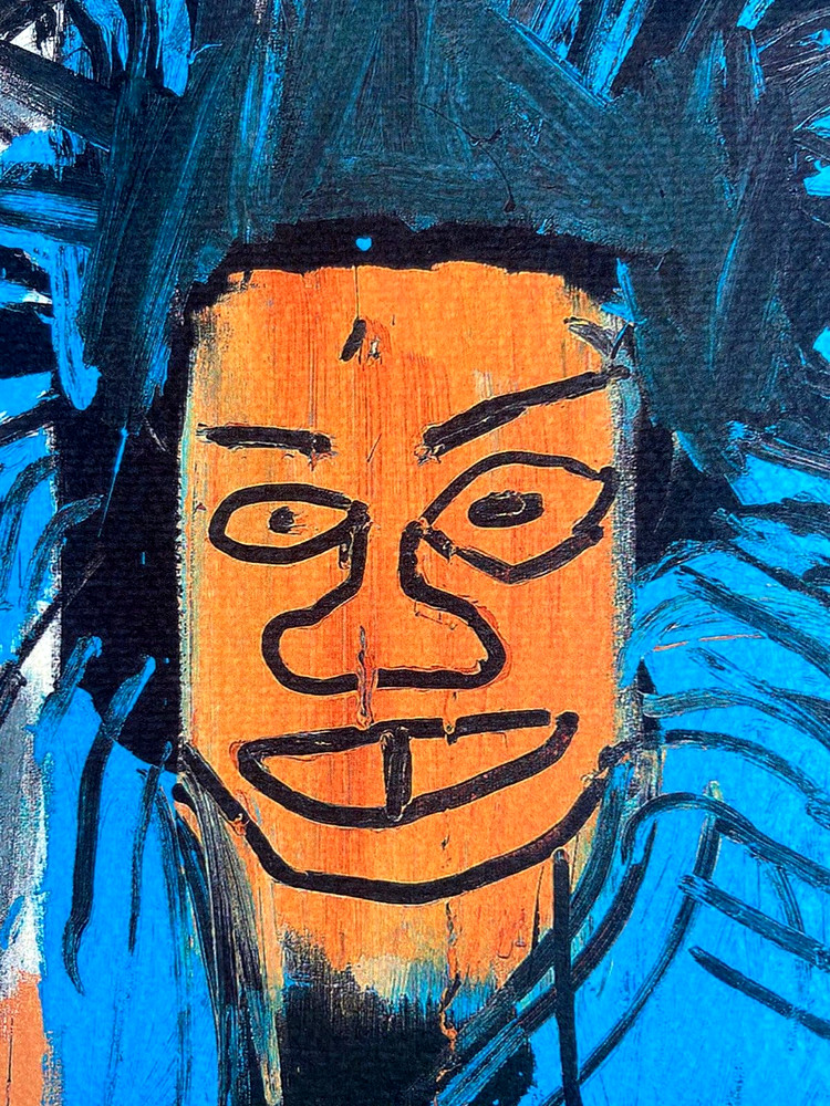 Jean Michel Basquiat Lithograph COA Signed Numbered In Pencil Rarer