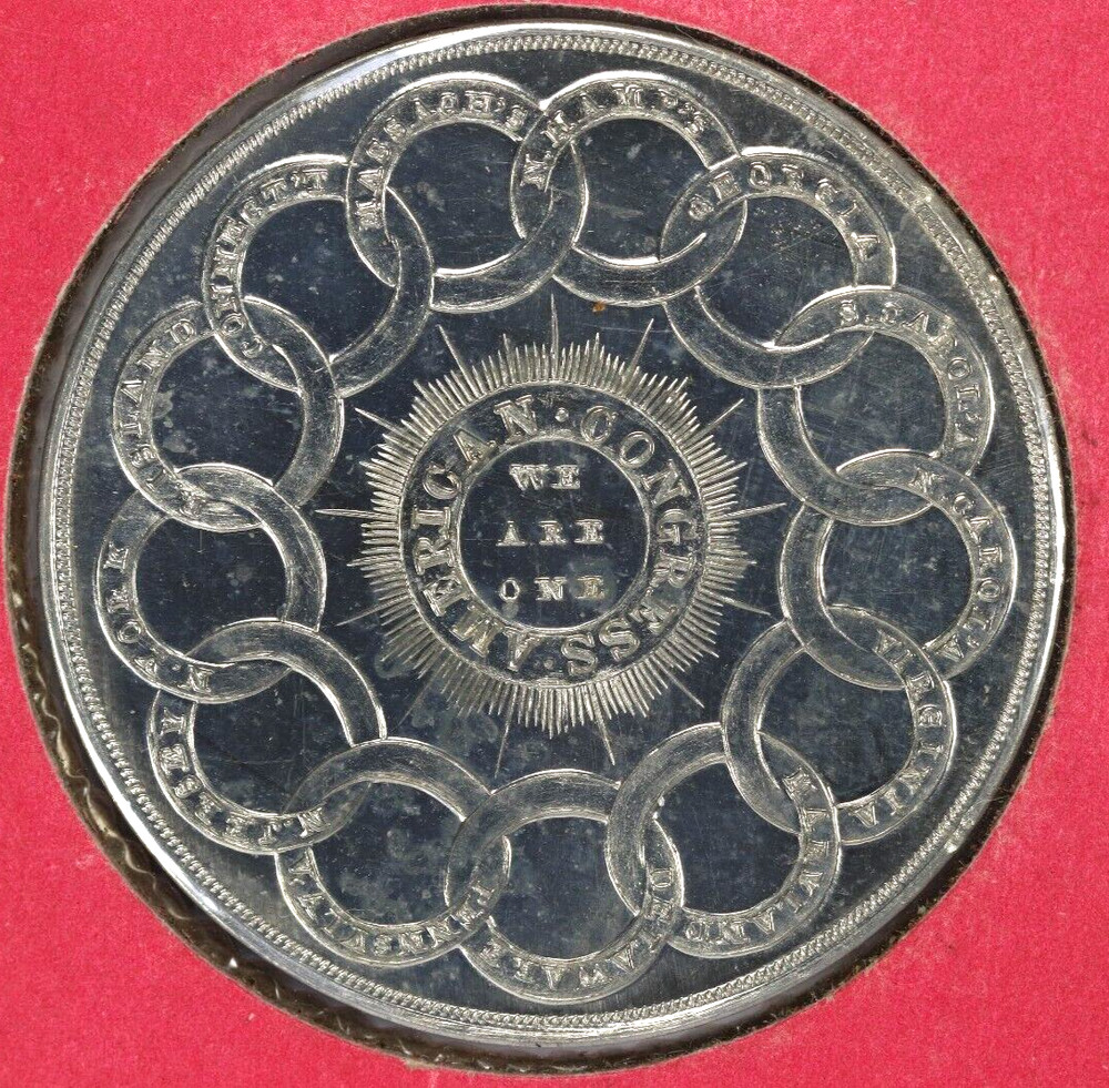 1962 HK-852A Silver Continental Dollar $1 Bashlow Restrike