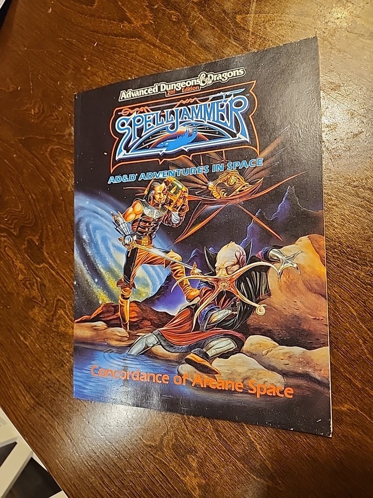 Advanced Dungeons and Dragons Spelljammer Adventures in Space